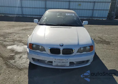 2002 BMW 330 Ci from USA, damaged, VIN WBABS53402EV89858